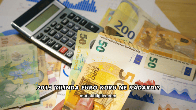 2015 Yılında Euro Kuru Ne Kadardı?
