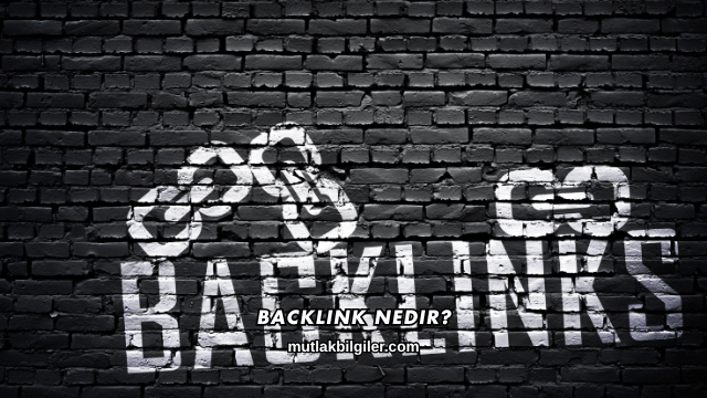Backlink Nedir?