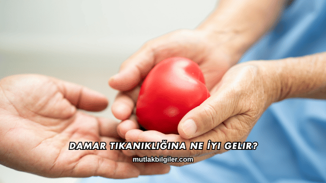 Damar Tıkanıklığına Ne İyi Gelir?