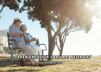 Erken Emeklilik Şartları Nelerdir?