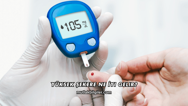 Yüksek Şekere Ne İyi Gelir?